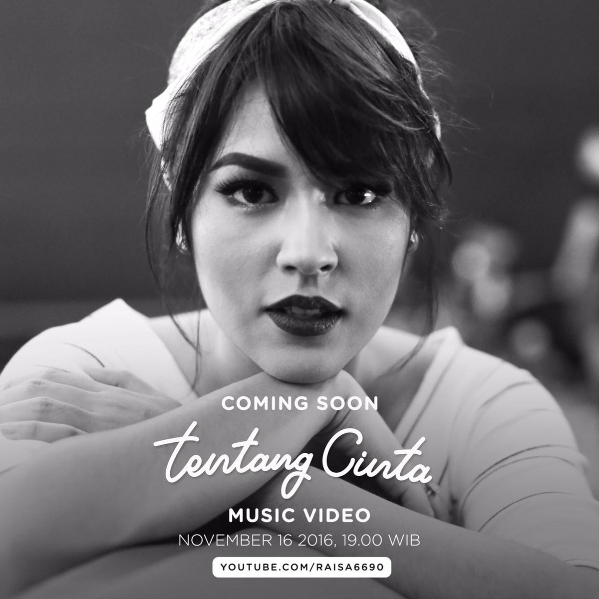 raisa6690's tweet photo. good morning! are you ready for #TentangCinta music video? wait for it.... https://t.co/fwxwljlW2Q