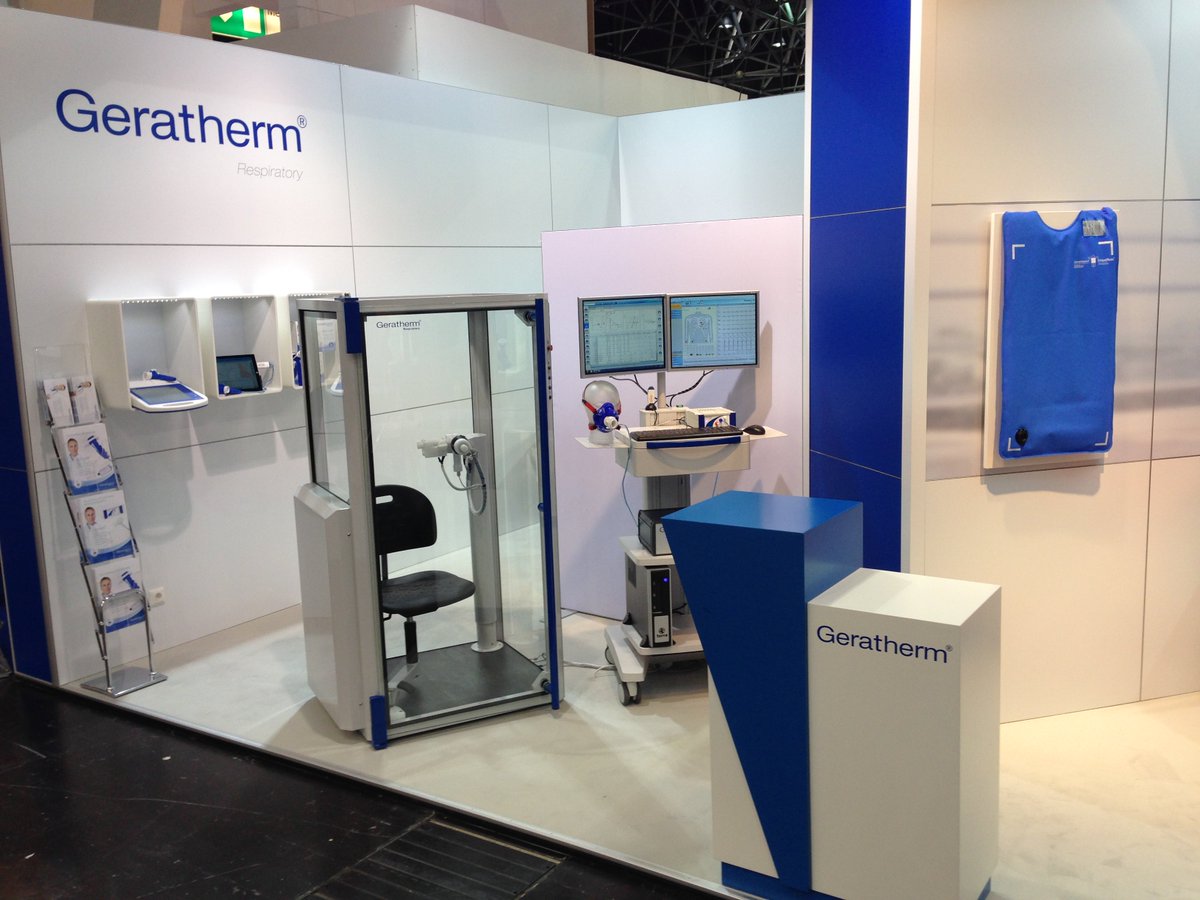 Booth setup is finished and ready for the show. Looking forward to welcome all visitors in Hall 9, D67. #MEDICA2016 #BlueCherry