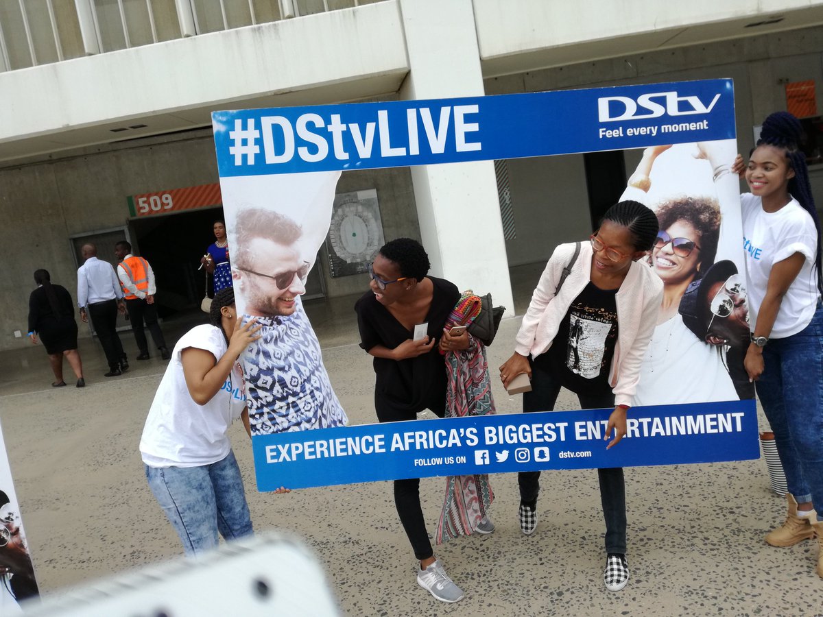 Bringing 3D to life @Thandeka_Polite  #DStvLIVE