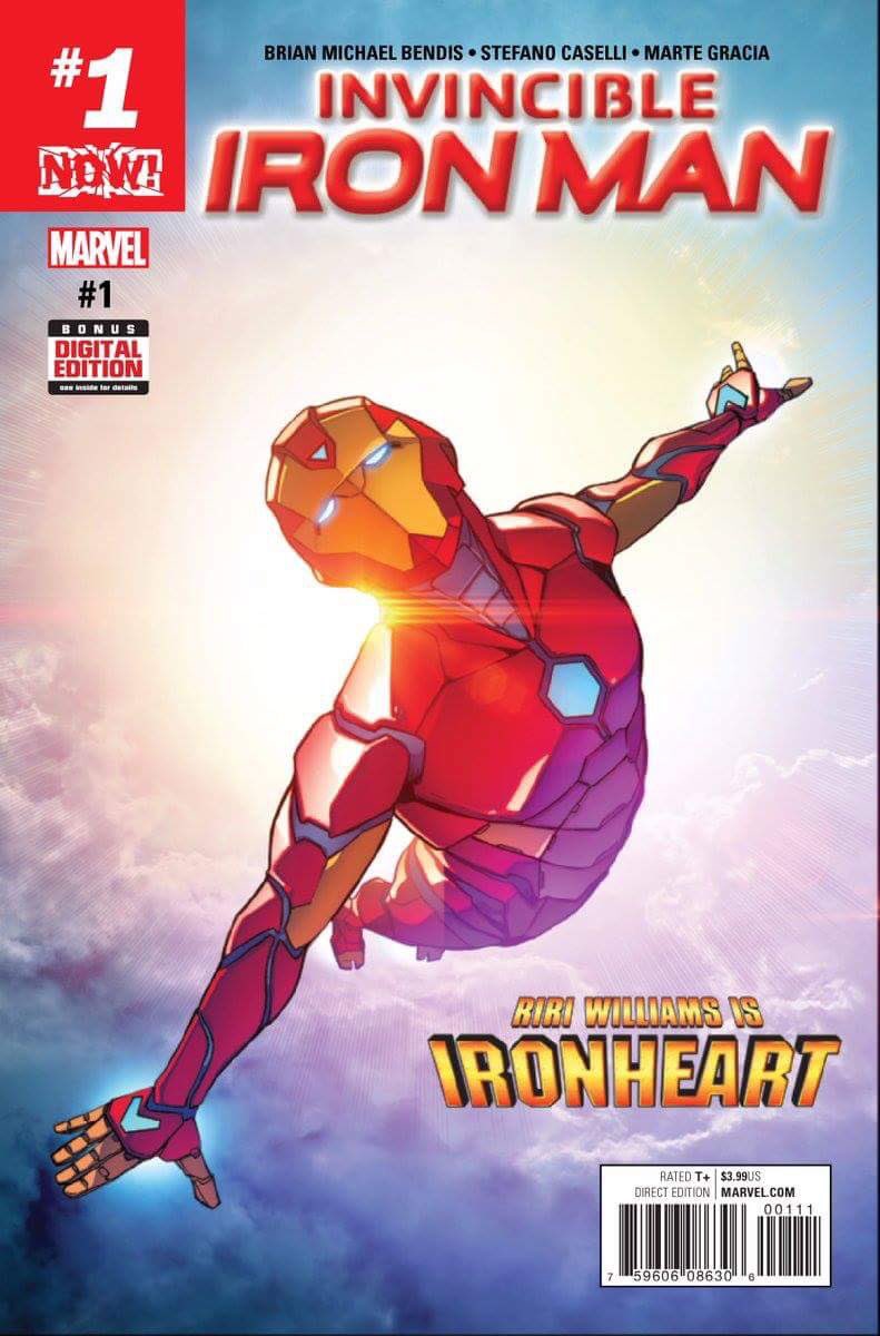 GeeksOfColor's tweet image. Friendly reminder that Invincible Ironman #1 is out! Support Riri Williams!