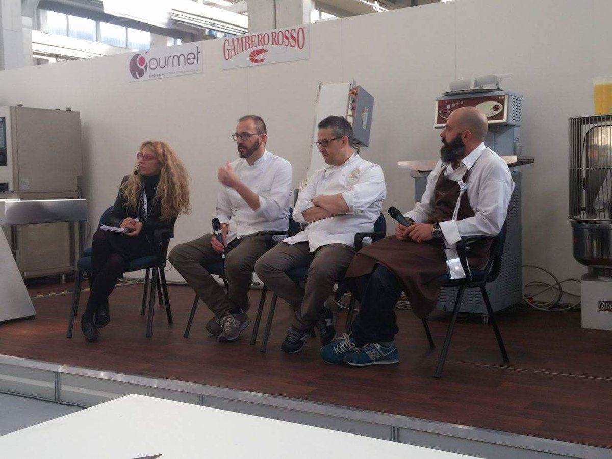 A parlare di Gelato di qualità a #gourmet16 #Torino con Simone De Feo e  Marco Radicioni (con degustazione finale comparata)