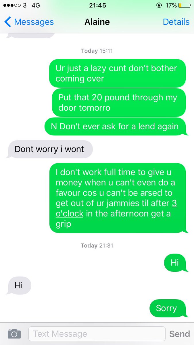 amymintoo's tweet photo. Was a bitch to ma mum n had to apologise n this is how I feel now https://t.co/9Ww2LMMlQt