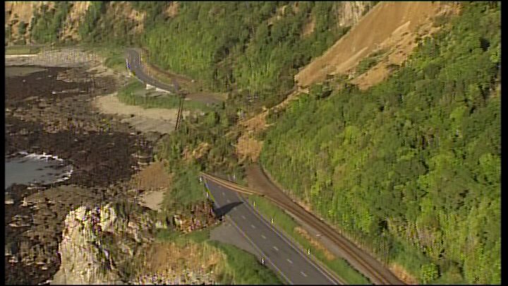 Aerials of Kaikoura coast #eqnz