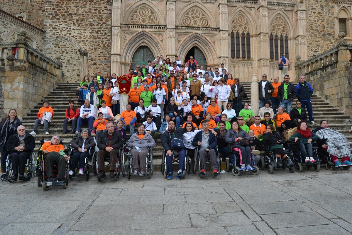 ASDIVI1's tweet photo. #Peregrinaciondeladiscapacidad a #Guadalupe. Y por el #Geoparque https://t.co/vg7sX2ICXR