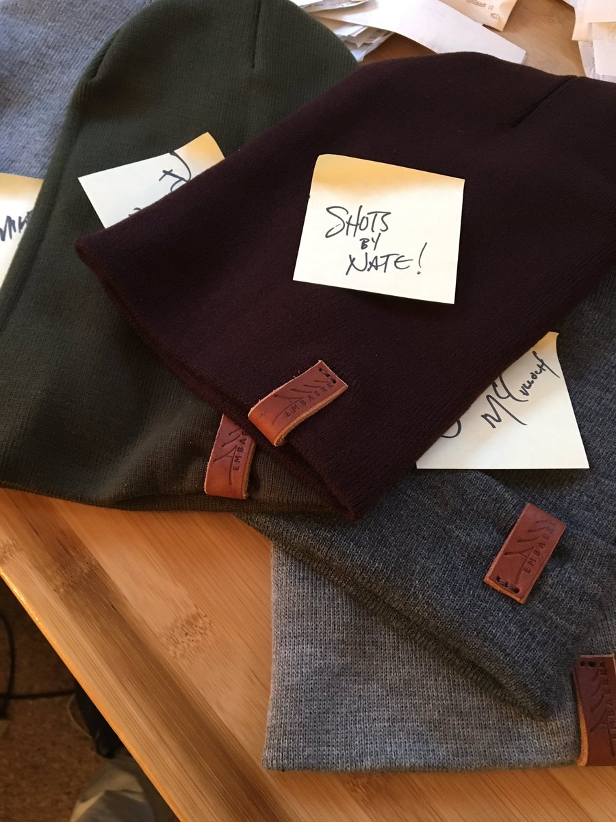embaerk's tweet photo. Toque Orders are flying out the door today https://t.co/dq8LqGNtRv
