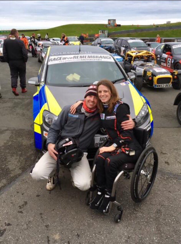 Max5Racing_UK's tweet photo. 2nd in class 4 @spinal_track @nathaliemcgloin @baylissrally shows that disability is not inability #RoR #RoR16 https://t.co/ECMH4fKhPC