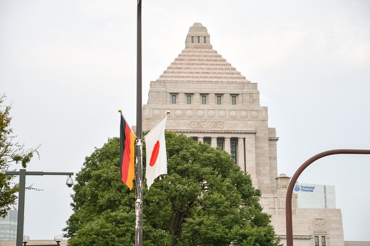 O Xrhsths Miau ドイツ大使館居候ネコ Sto Twitter ぐーてんもる元気ですかぁー 今日は月と地球が1番近づく日 そしてドイツと日本が1番近づく日に ガウク大統領来日ニャう