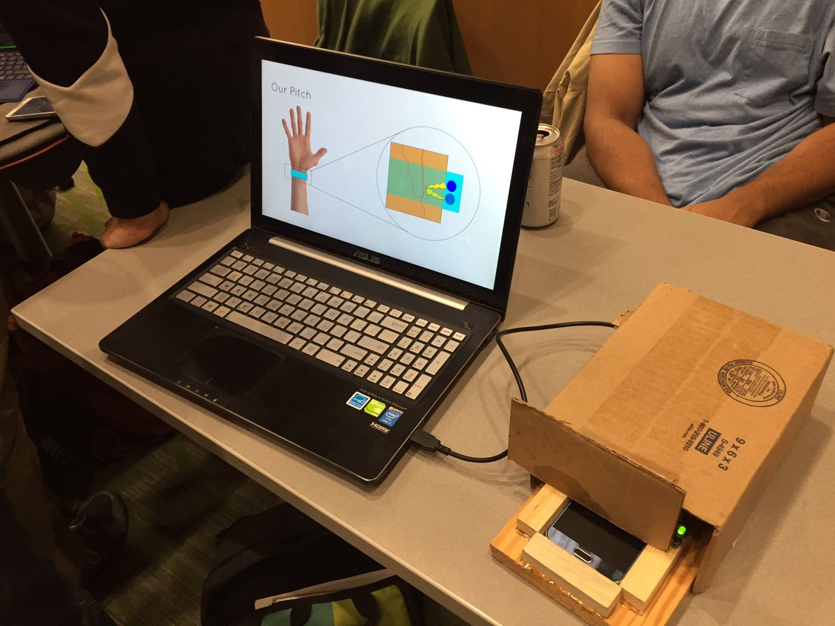 ReedOmary's tweet photo. Congrats to the Lactic Acid sensor team for winning the @VUMedInno healthcare track at #VandyHacks! 
@VUmidp #MedEd https://t.co/tW6m047tYE