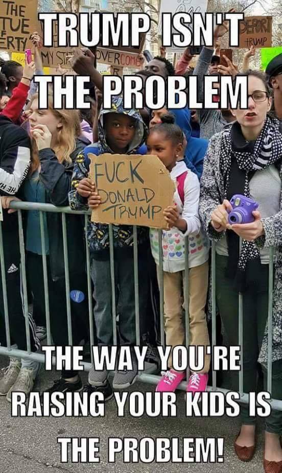 614clinton's tweet photo. Trump Isn't The Problem

The Way Your Raising Your Kids Is The Problem!!

#SorosProtests 
#Trump
#Hillary https://t.co/aO2S56ZowO