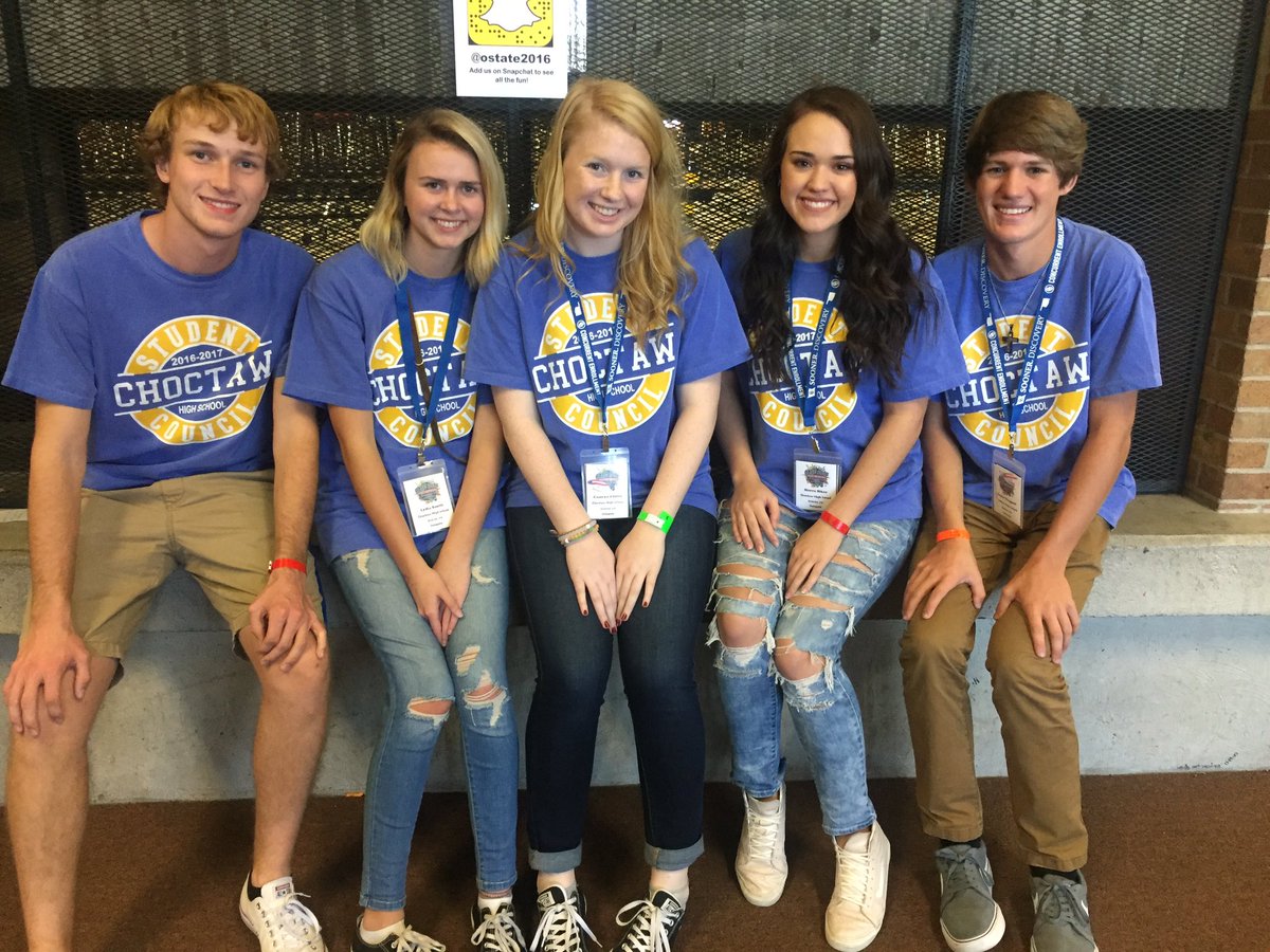 ChoctawHSStuCo's tweet photo. We love @2016OASCSTATE!!! https://t.co/jc7YfA0iJR