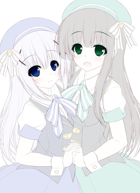 チノチヤのラフ。。。似せるの大変。 