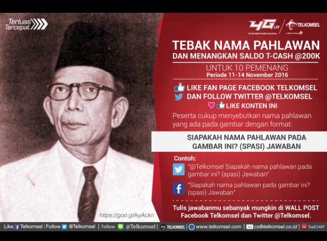 devdanmoms's tweet photo. @Telkomsel Siapakah nama pahlawan pada gambar ini? Ki Hajar Dewantara, yuk ikutan kuisnya guys @gilang_yo2 @CindyAdjani @95cikur https://t.co/Oy09up7yFm