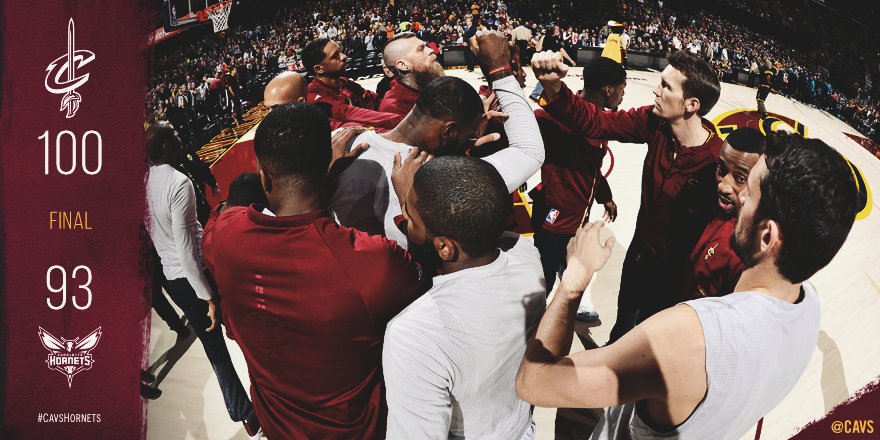cavs's tweet photo. 8-1 #DefendTheLand https://t.co/9i5trgRrr3