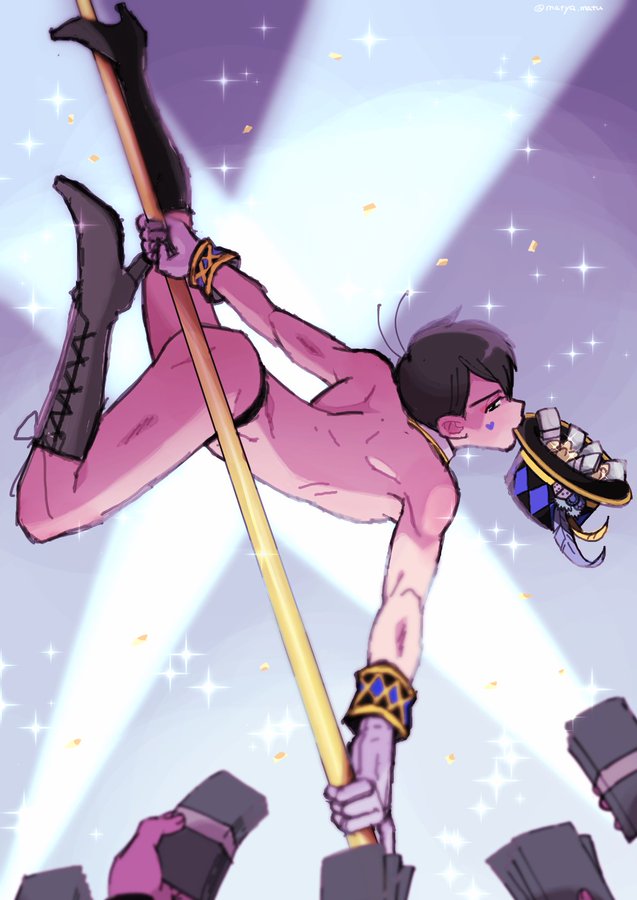 おそ松さん 大人な魅力がカッコいい カジノ松 のイラスト画像まとめ へそウォ 2 3 Renote リノート
