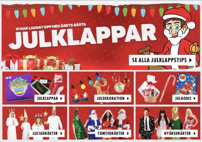 Julpyntar på #partykungen #ehandel #ejul