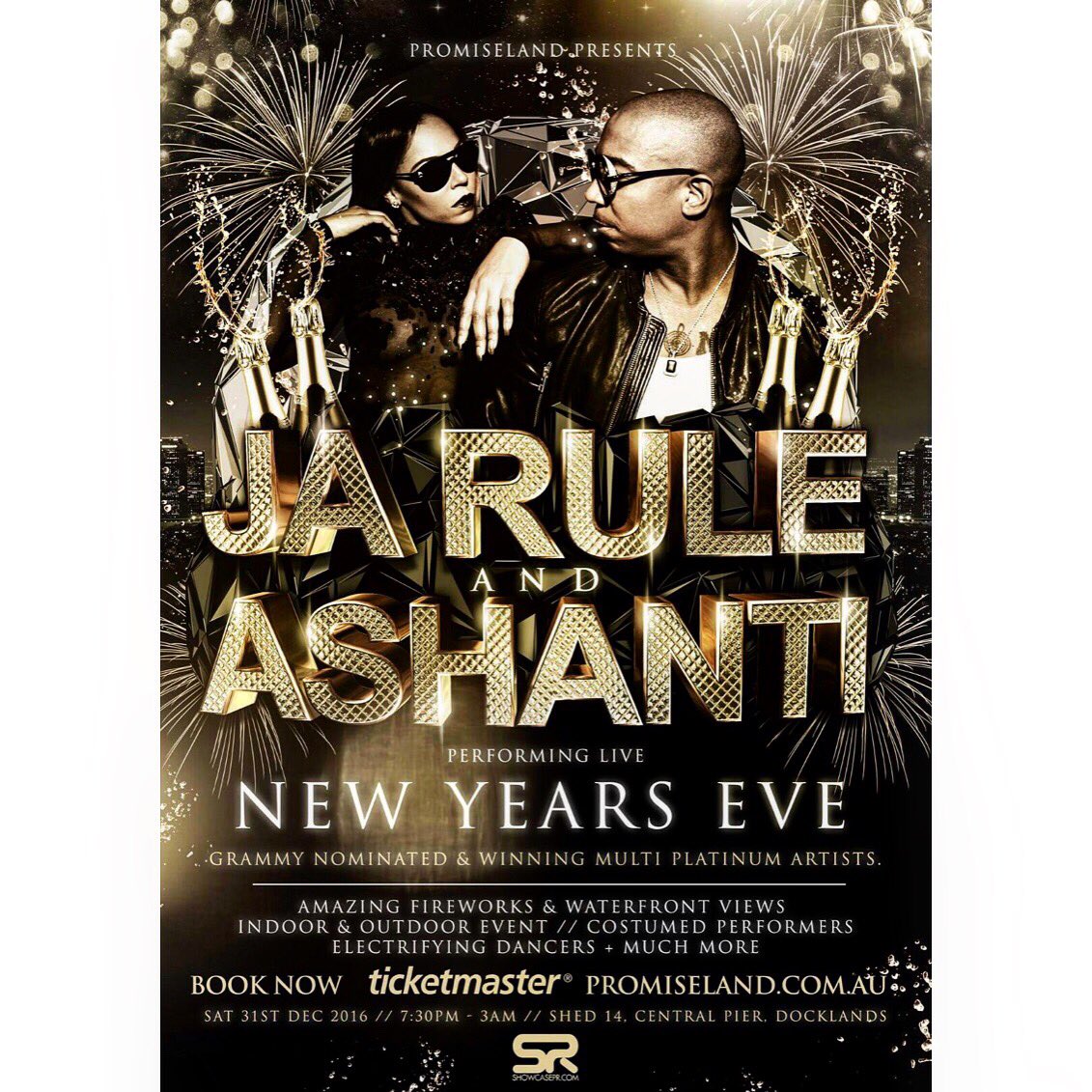 ShowcasePr's tweet photo. @Ruleyork &amp; @ashanti take over Promiseland NYE in Melbourne #NYE #showcasepr #promiseland https://t.co/0FzDqHtqOk