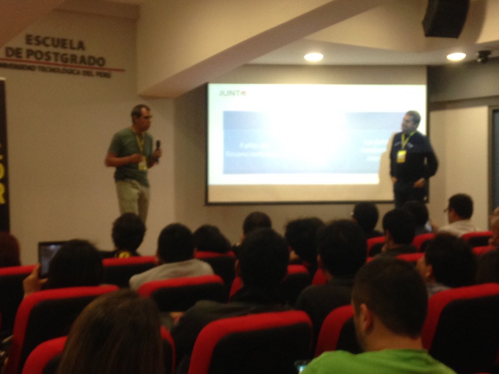 cavilont's tweet image. Vamos en el 8vo Equipu pitch #lsmlima #epgutp gracias @evolutionUTP cc @LSM_Peru @fshero_