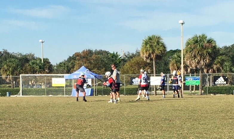 BrendonSmithson's tweet photo. Great weekend for @LacrosseNS  @alexbechard_ who got to work with @NDlacrosse coach @byrneirish down in Florida  #growthegame https://t.co/exzev9CODN