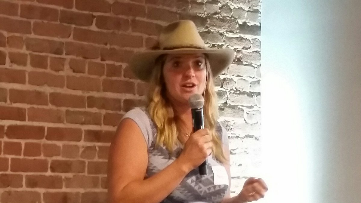 #chewonthis Doniga Markegard: Come out to visit your farmer. All market vendors ought to have a farm. <a href="/lacocinaconf/">FoodEnt Conf</a>