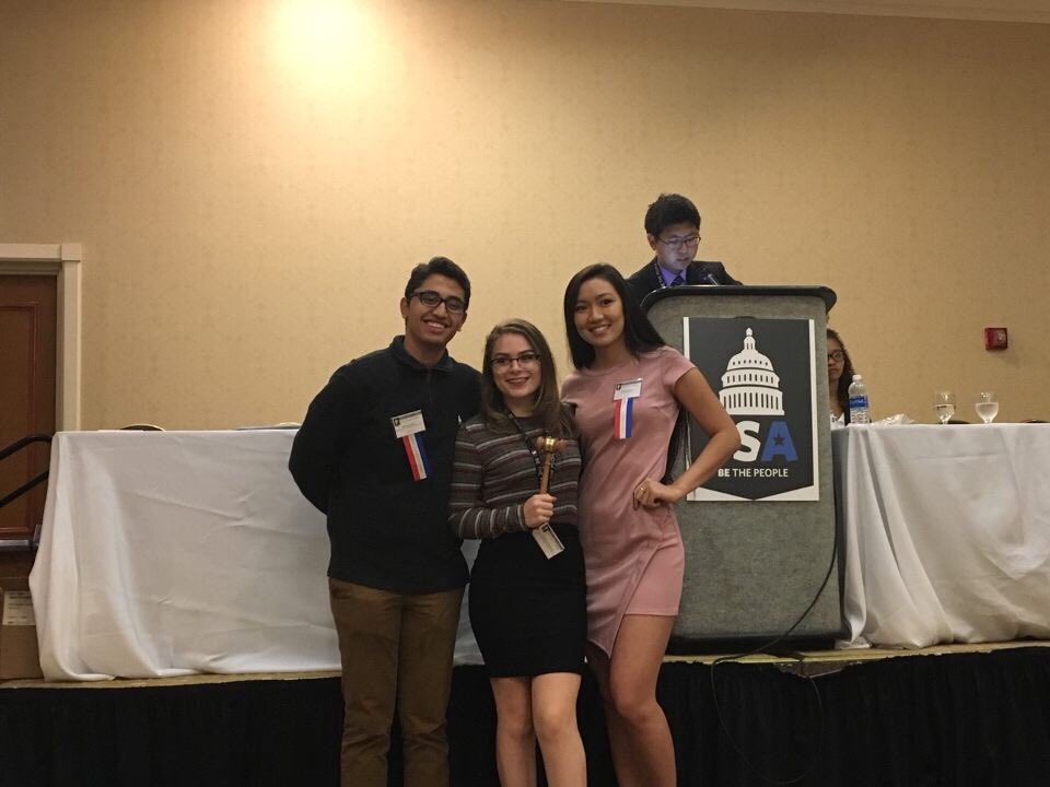 ReboredoAlex's tweet photo. Honored to have won my first Best Speaker Gavel, even though I lost the debate! #JSAFallState https://t.co/bdURZM5NHS