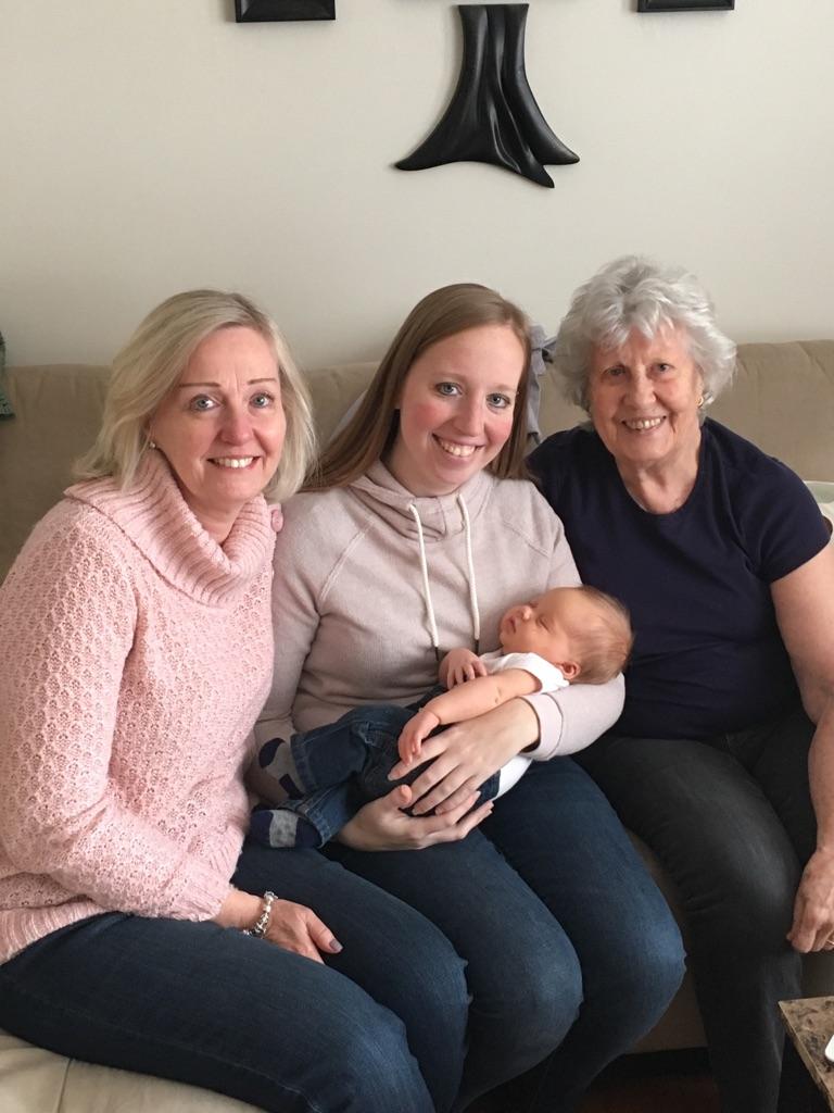 Living daughter, mother and grandmother.   #wonderfulfamily