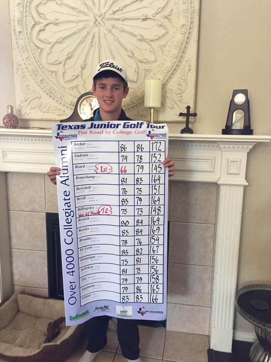Congrats on the win! @BeardCambeard4 <a href="/TJGT/">TJGT</a> Walnut Creek. Hard work pays off! <a href="/JimMcLeanTexas/">Jim McLean Texas</a> #1golfschool
