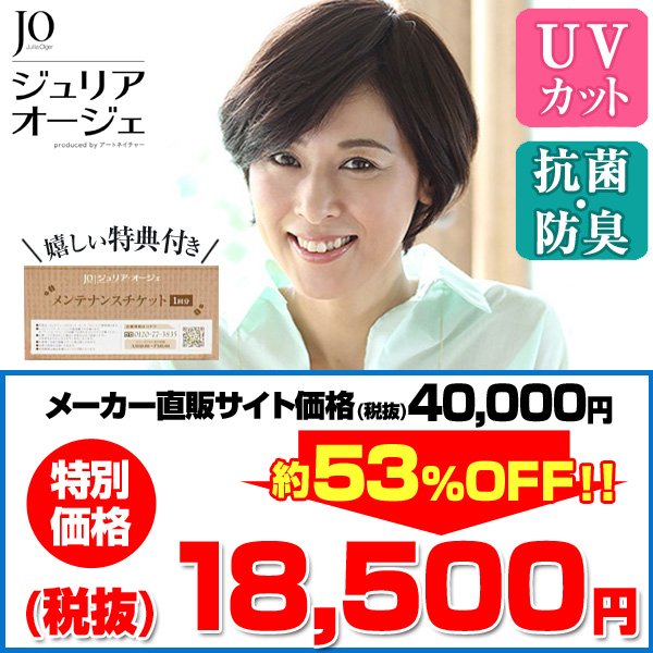 Tbsショッピング 買いテキ 通販ツウ ジュリア オージェ ビーンズウィッグ 気になるところに少しだけ が使いやすいコンパクトサイズのウィッグ 普段使いとして前髪 分け目 つむじなど 少しだけ増やしたい場所にプラスして毎日おしゃれを楽しんで