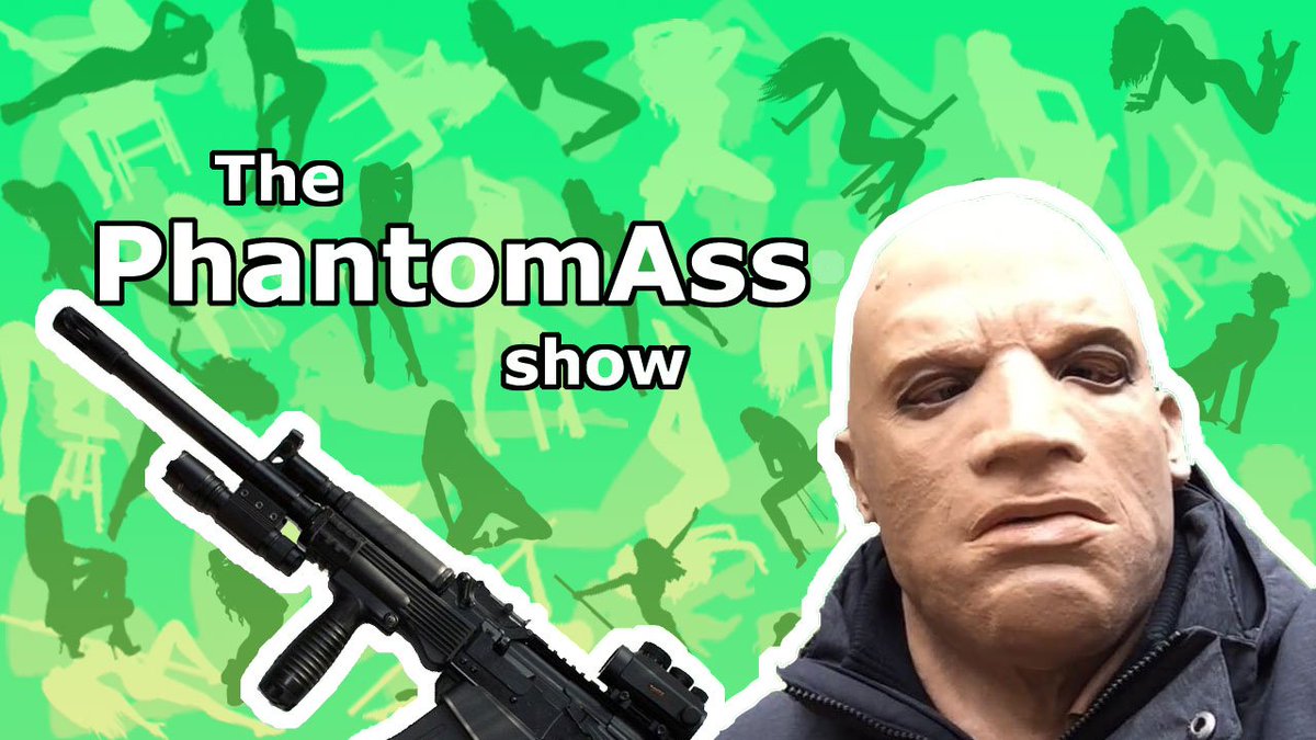 PhantomassShow's tweet photo. The PhantomAss Show - теперь и в Twitter!
#ThePhantomAssShow #PhantomAssShow #PhantomAss
#Москва #Обзоры #Тесты #Юмор #Приколы #Розыгрыши https://t.co/1HIZW8wU1b