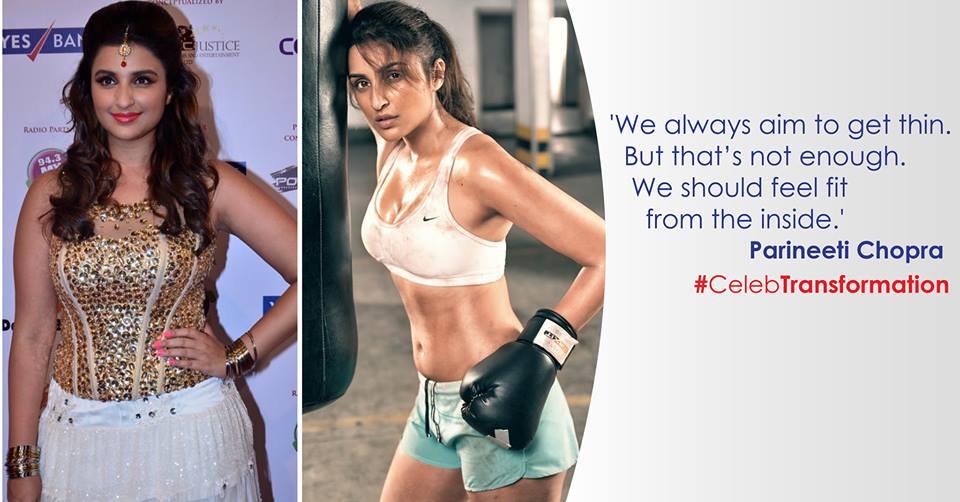 BookYourGame's tweet photo. We applaud #ParineetiChopra on her magnificent transformation and determination to get fit
#CelebTransformation
#BYG #GetInspired #fitness https://t.co/T9nsCCio4C