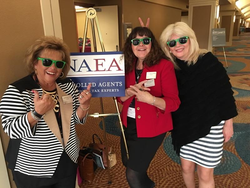 NJTaxExperts's tweet image. NJSEA gals add some fun to the end of a long and informative day at APEX #NAEATaxORL