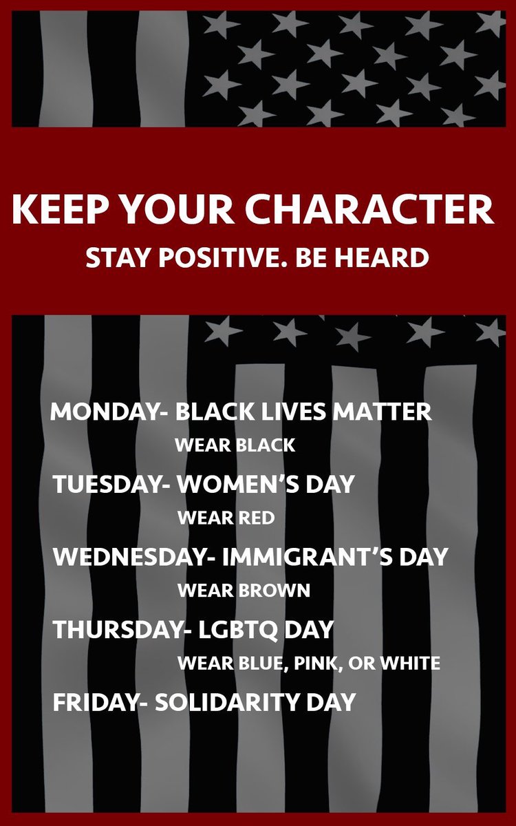 FrostburgASA's tweet photo. #KeepYourCharacter https://t.co/9Wh47egdUI
