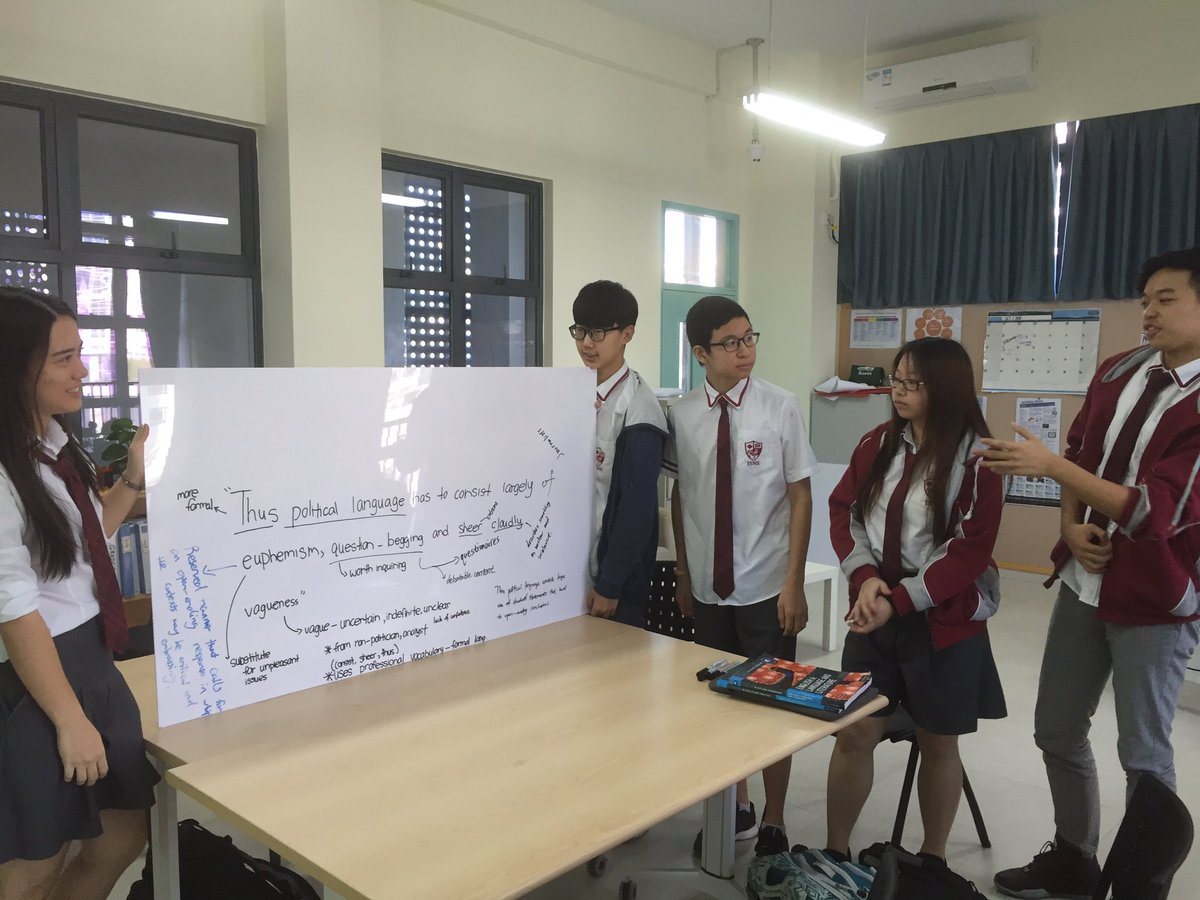 mrserinritchie's tweet image. Unpacking some Orwell quotes 
#languageandpolitics #DP #GoISNS