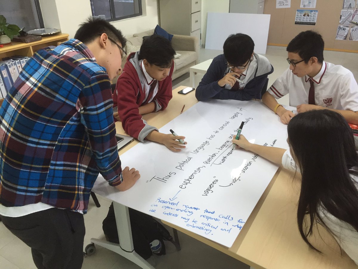 mrserinritchie's tweet image. Unpacking some Orwell quotes 
#languageandpolitics #DP #GoISNS