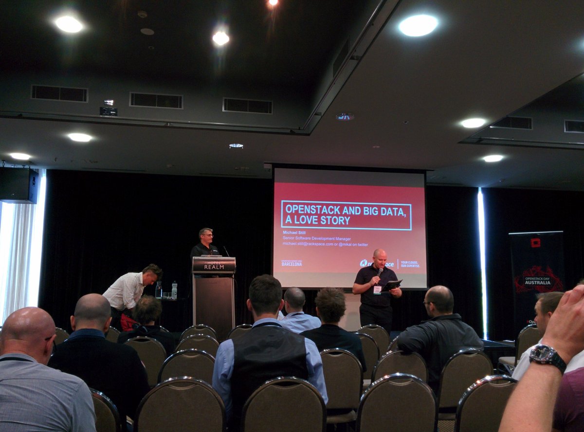 tonybreeds's tweet image. @mikal about to give us all a laugh. #openstackau