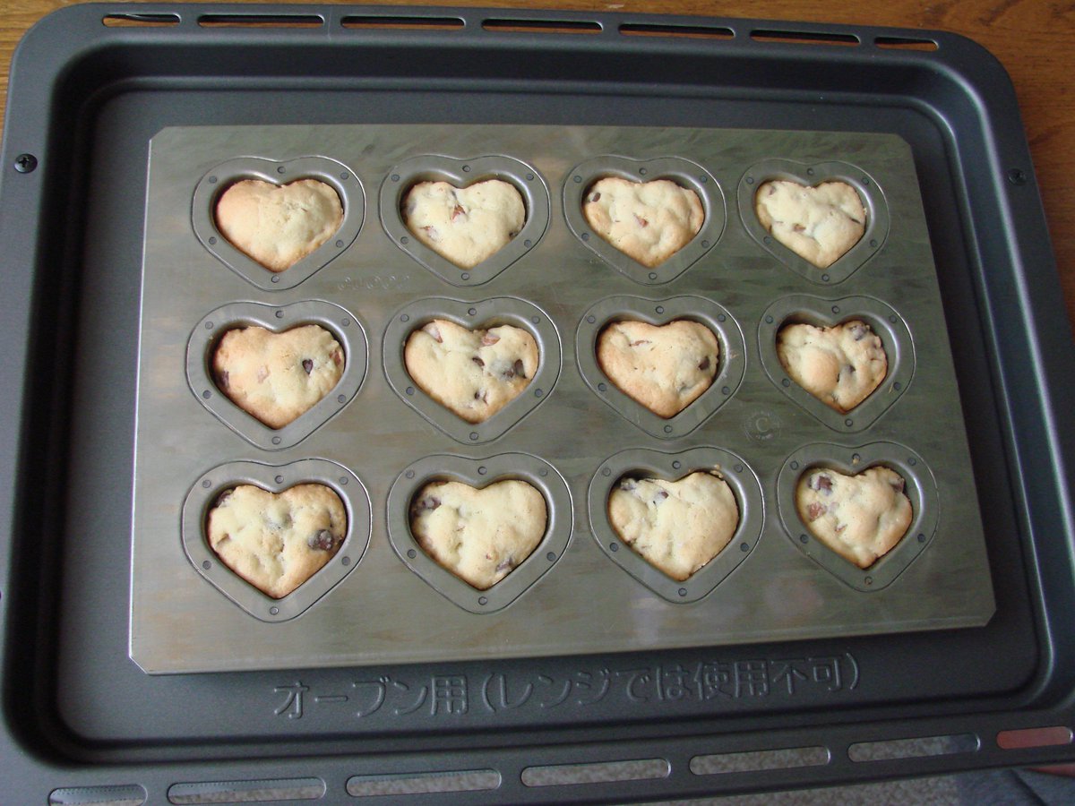 Pocket12 On Twitter ドロップクッキー 型に入れて焼いてみた ヽ O 丿 砕いたアーモンドとチョコチップ入れて コロンとした の形が可愛い お菓子作り お菓子作り好きな人と繋がりたい ドロップクッキー クッキー