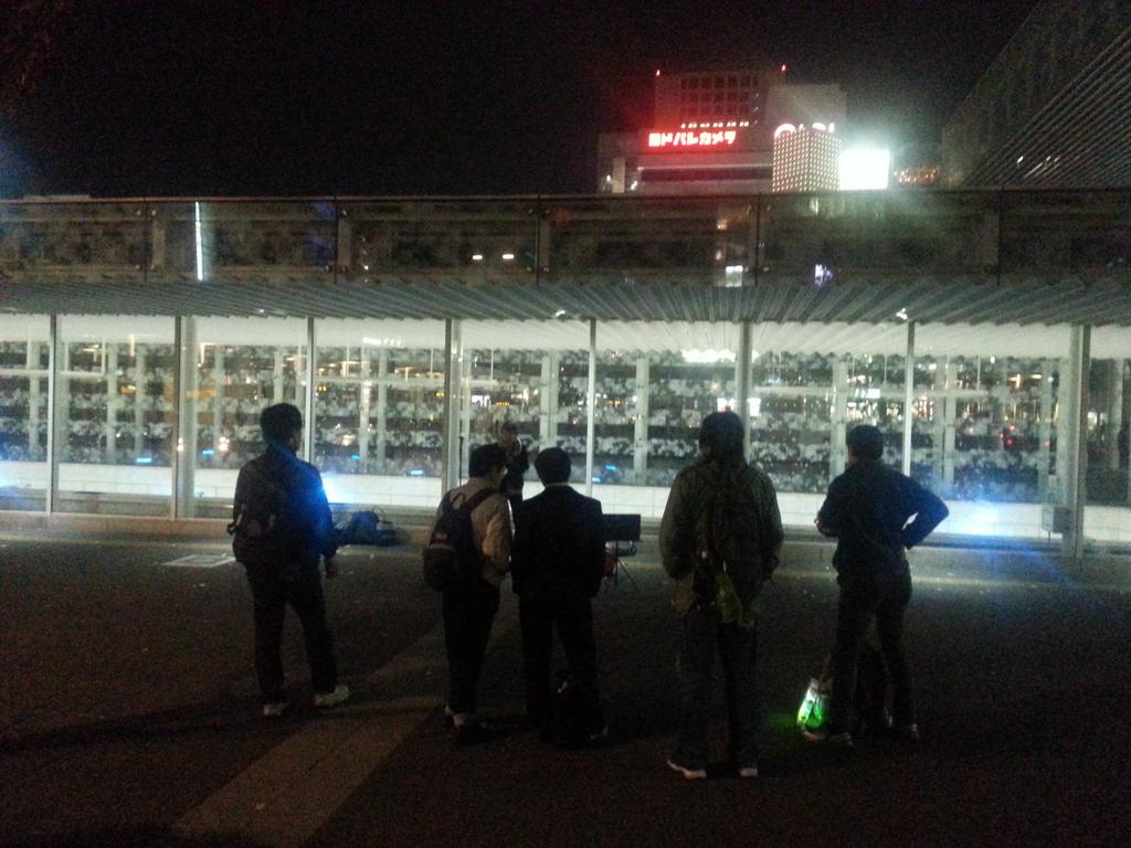 EarthSongPro's tweet image. 昨日は夜の川崎の路上で締めでした！