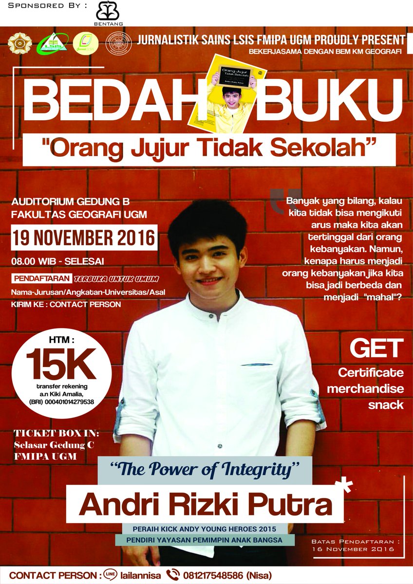 Lingkar Studi Sains (@lsisfmipaugm) on Twitter photo 