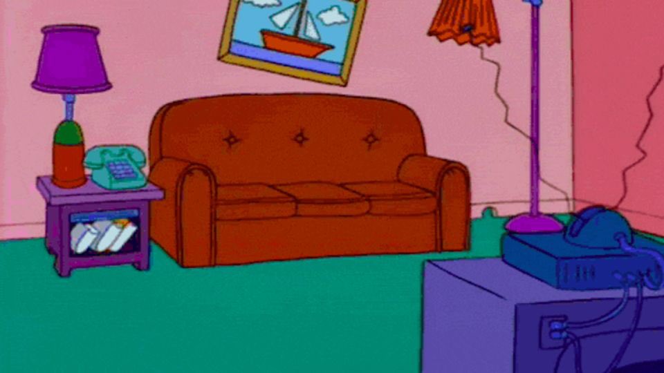 HeisenbergLab's tweet photo. #IFailToUnderstand why the Simpsons couch isn't paid more, it's the best character on the show... https://t.co/34XYN85ecm