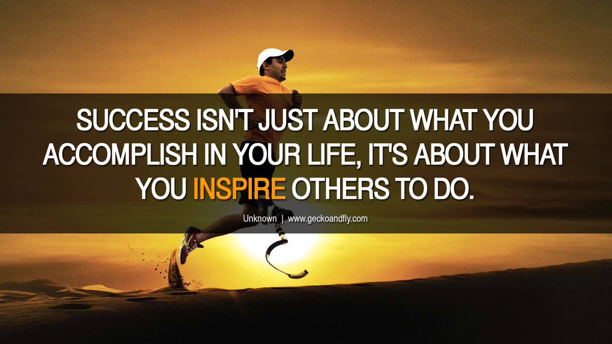 #Massachusetts Success is not just about what you accomplish in your life, it is about what you INSPIRE others to do