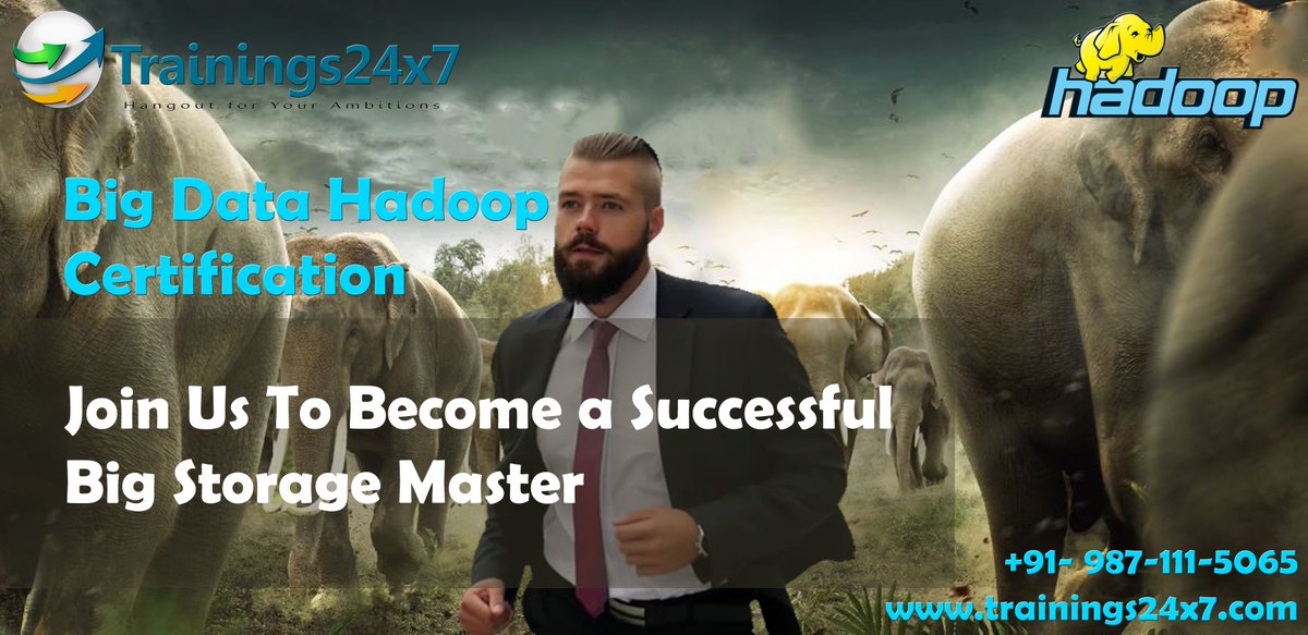 Trainings24x7's tweet image. Learn how to manage a large amout of data with #BigDataHadoopCertification with #Trainings24x7.
Visit Page:trainings24x7.com/big-data-hadoo…