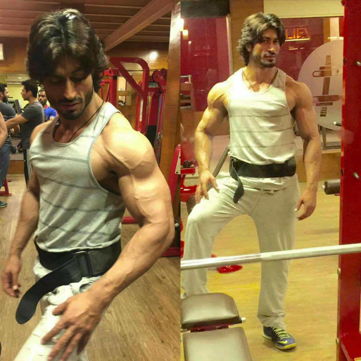 Goo Morning King <a href="/VidyutJammwal/">Vidyut Jammwal</a>