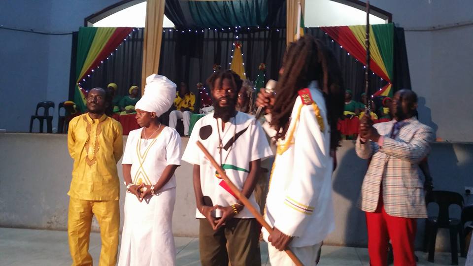 fm101power's tweet photo. On Saturday, Reggae giants Black Missionaries' manager Ras Ray Harawa and Empress Maisha exchanged vows at Robins Park #WeekendReLoad https://t.co/h4vTk0oXxj