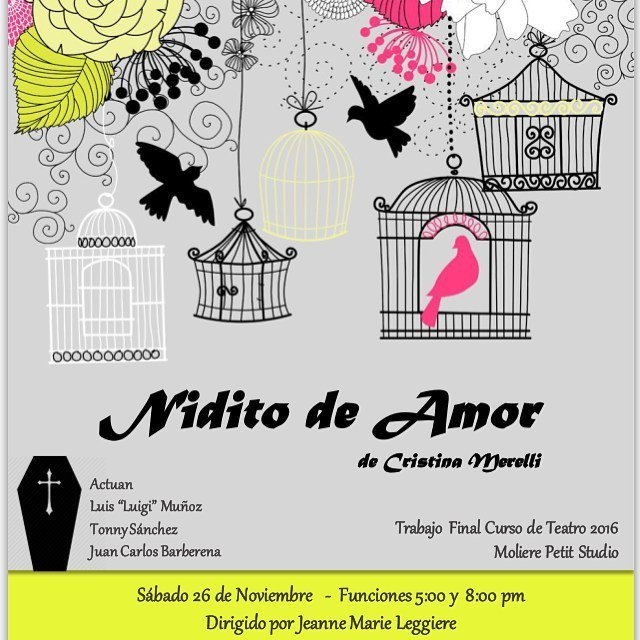 promoliere's tweet photo. Moliere Petit Studio se complace en invitarlos a la presentación del trabajo final de Curs… https://t.co/MfeEwV0TQk https://t.co/YHgoJHLBxH