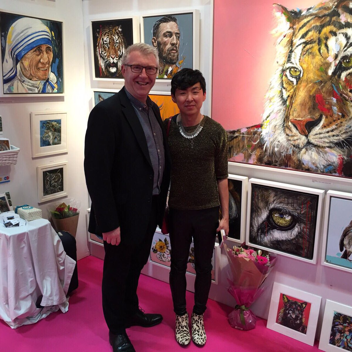 Here is man behind my limit Edition print <a href="/TonyGMurray/">Tony G Murray</a> my Limited prints were SOLD OUT !!!  ArtSource2016 was huge success!