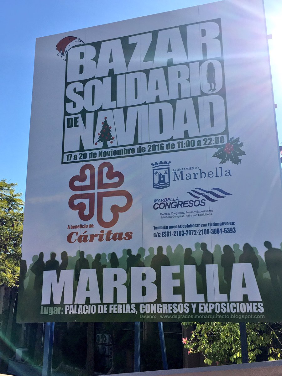 MayteOtero's tweet photo. Visita obligada, por una buena causa #Caritas #Marbella https://t.co/voJBbMdlCc