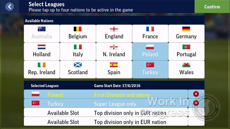17 Kasım'da Apple Store ve Google Play Store'a yer alacak Football Manager Mobile 2017'de Türkiye Spor Toto Süper Lig'de yer alacak. 🇹🇷