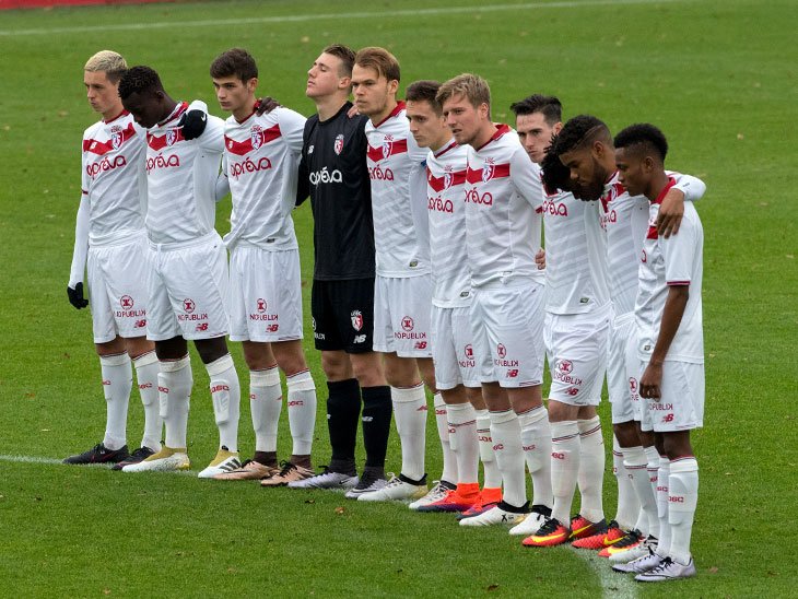 losclive's tweet image. #Formation Les U19 lillois ont disposé de Quevilly (4-0) ce week-end #LT ⚪️🔴💪