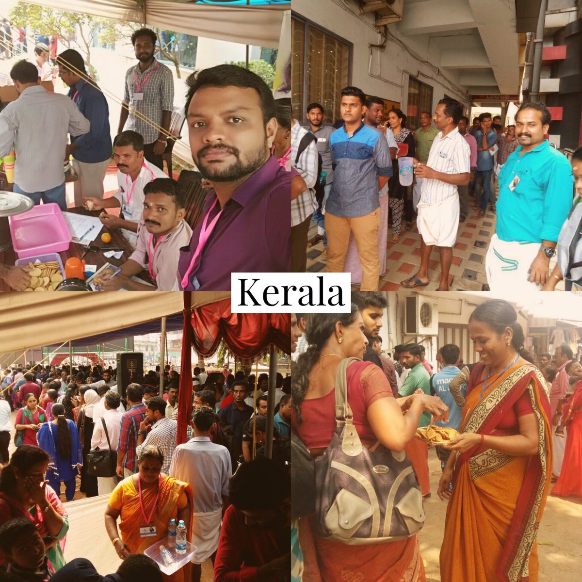 Gurudev's tweet photo. Our volunteers have been helping lakhs of people with food, water &amp; paperwork at banks &amp; ATMs across India. https://t.co/eVuyEOtW5j