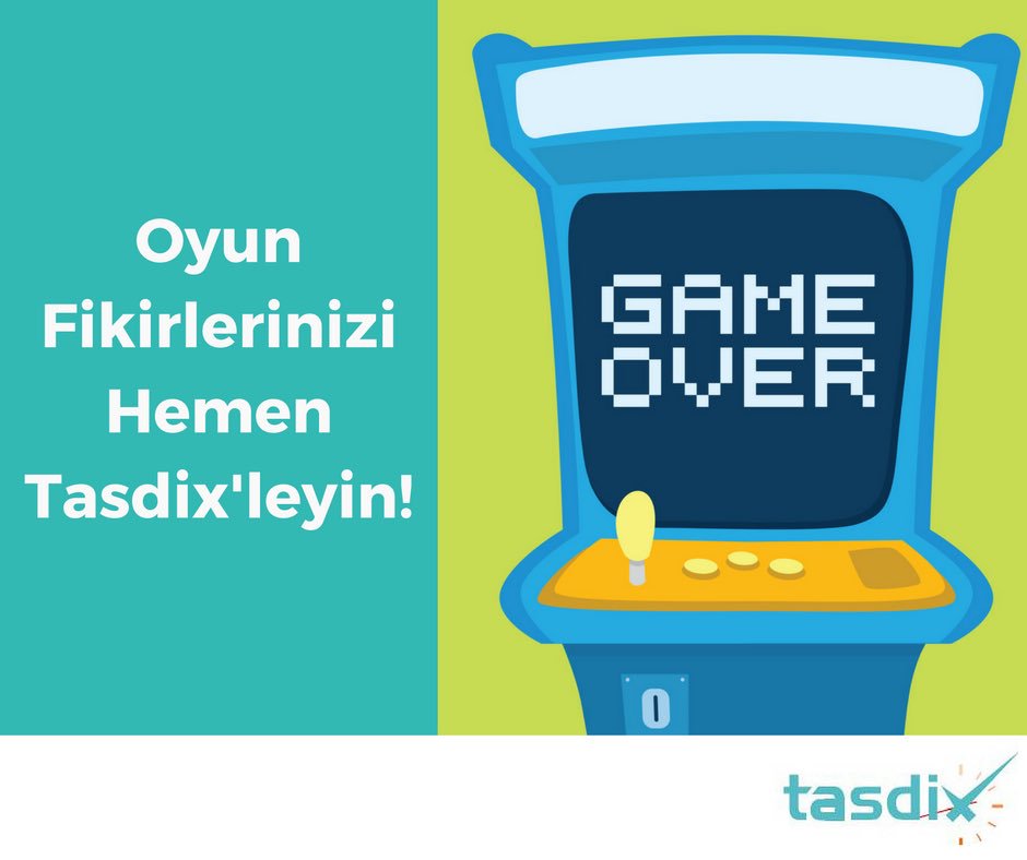 Tasdix's tweet photo. Fikirlerini Tasdix'leyenler için oyun hiçbir zaman bitmez! Siz de en yaratıcı oyun fikirlerinizi Tasdix'leyin. https://t.co/EV3Q1Vz5hh