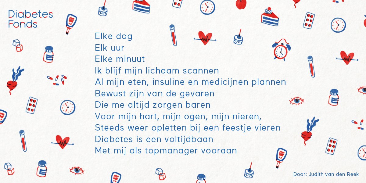 Vandaag is diabetes voor één dag geen onzichtbare ziekte. Vandaag is het #WereldDiabetesDag. Deel de impact van diabetes, net als Judith: